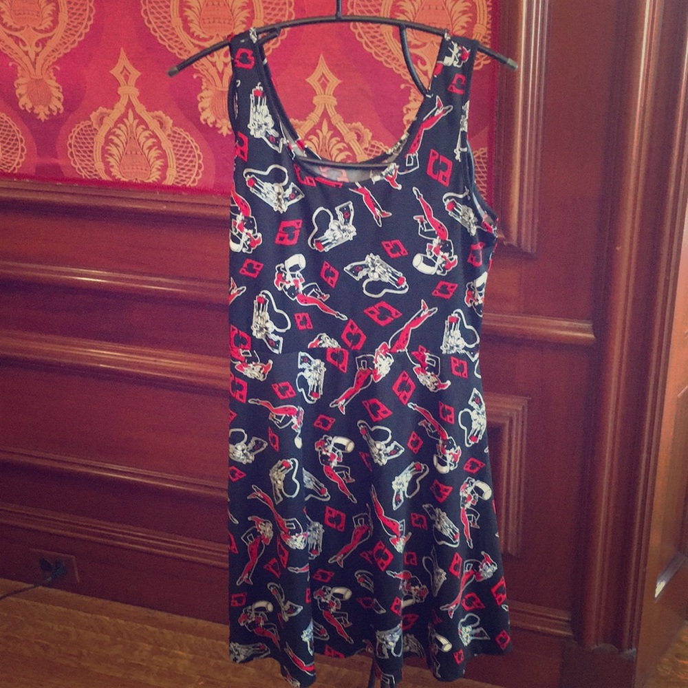 DC Comics Harley Quinn Skater Dress size M